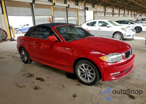 2011 BMW 128 I z USA, uszkodzony, nr VIN WBAUN1C53BVH83398